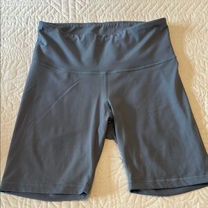 Women's Dusty Blue Gray Shorts